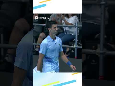 When Novak Djokovic Forgets The Score... 😂
