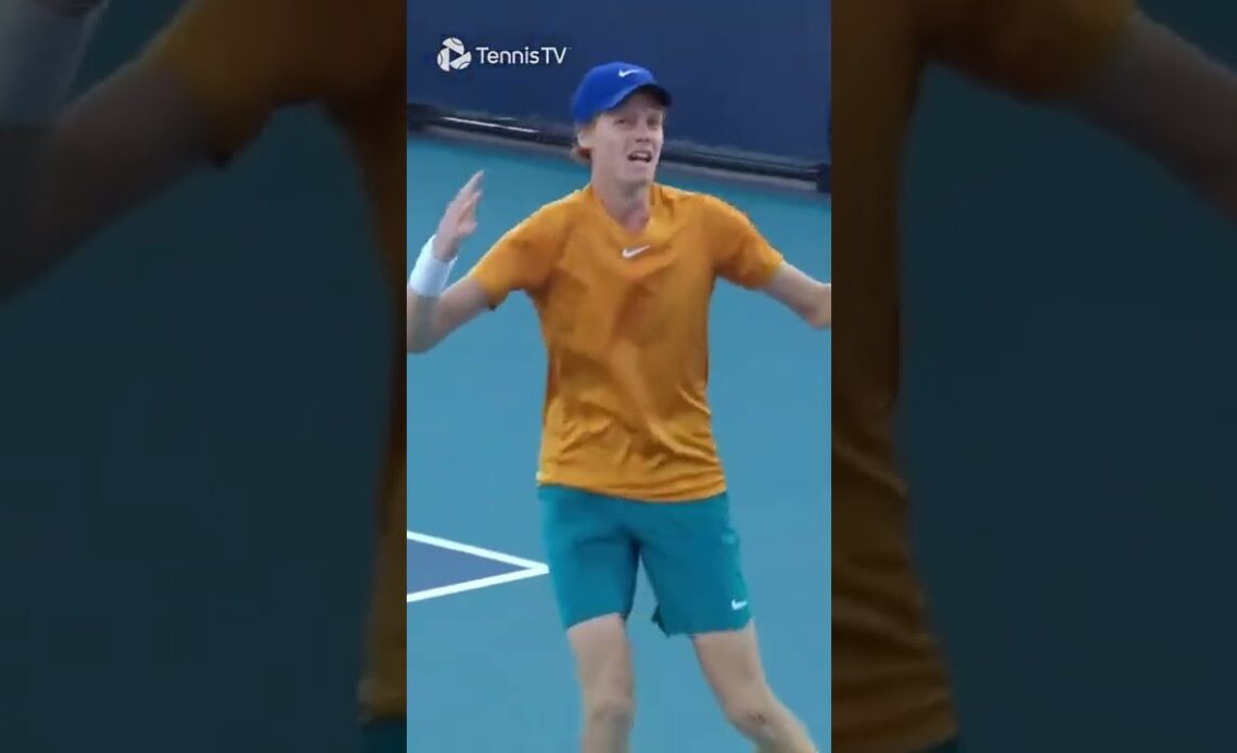 When The Tennis Point Is So Good The Cameras SHAKE 🔥