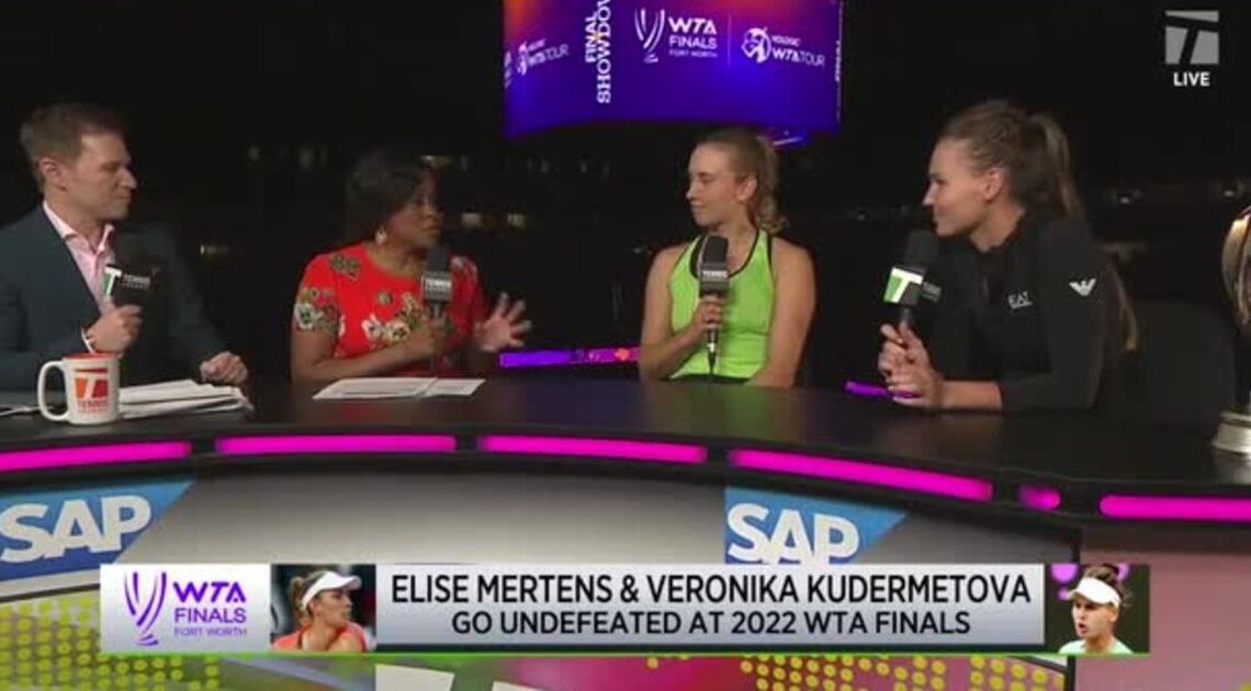 'Just kept believing': WTA Finals champs Kudermetova/Mertens interview