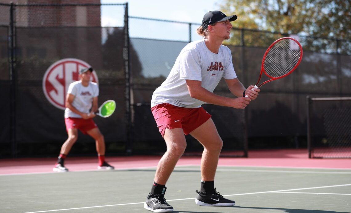 Alabama Men’s Tennis Concludes Play at the SEC/Big 12 Challenge