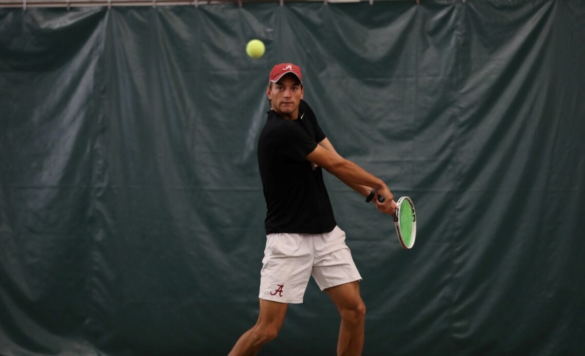 Alabama Men’s Tennis Team Closes Day Two Of The Tusca Bama Cup Tournament