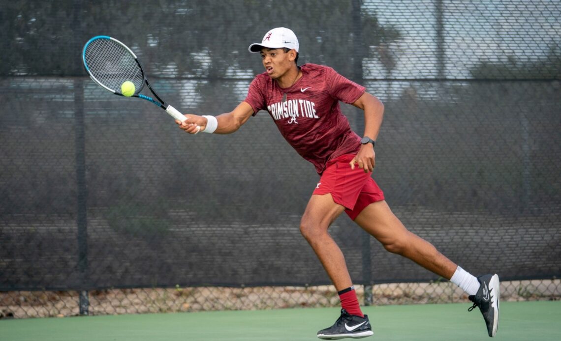 Alabama’s Enzo Aguiard Concludes Action At ITA National Fall