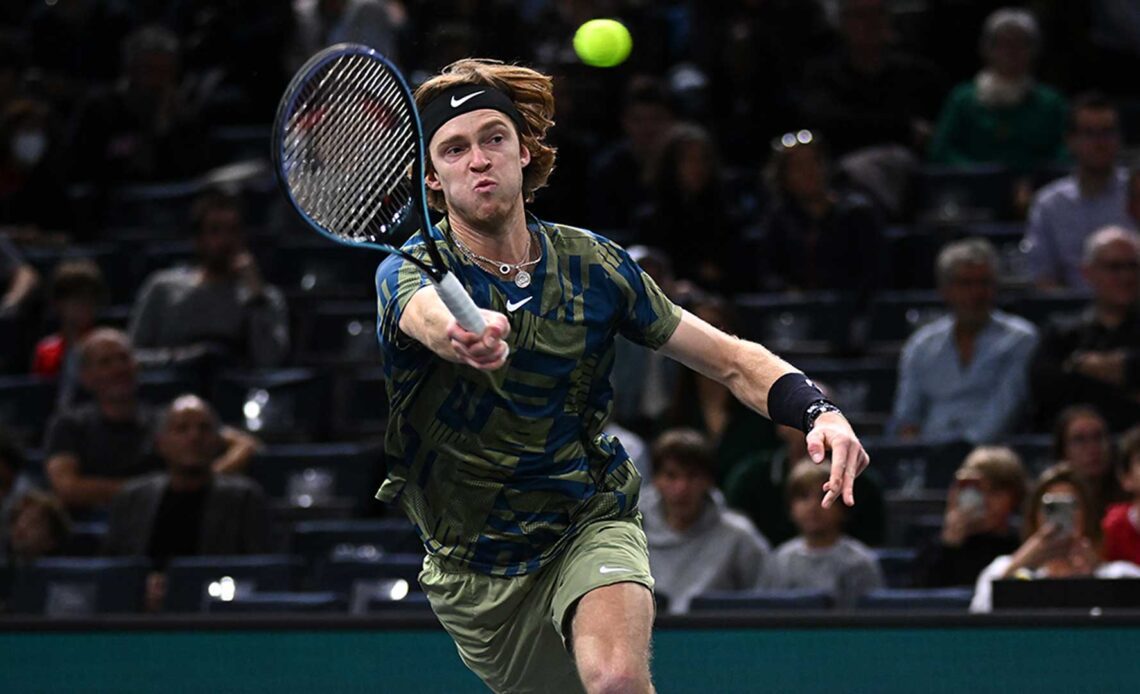 Andrey Rublev Boosts Turin Chances In Paris | ATP Tour