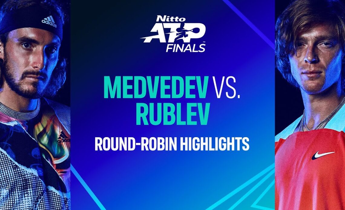 Andrey Rublev vs Stefanos Tsitsipas | Nitto ATP Finals