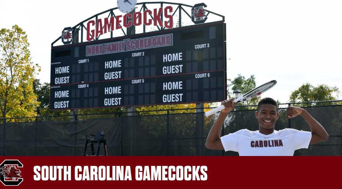 Blue Chip Jelani Sarr Signs With Men’s Tennis – University of South Carolina Athletics