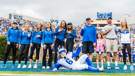 Blue Devils Honored Saturday at Football Contest