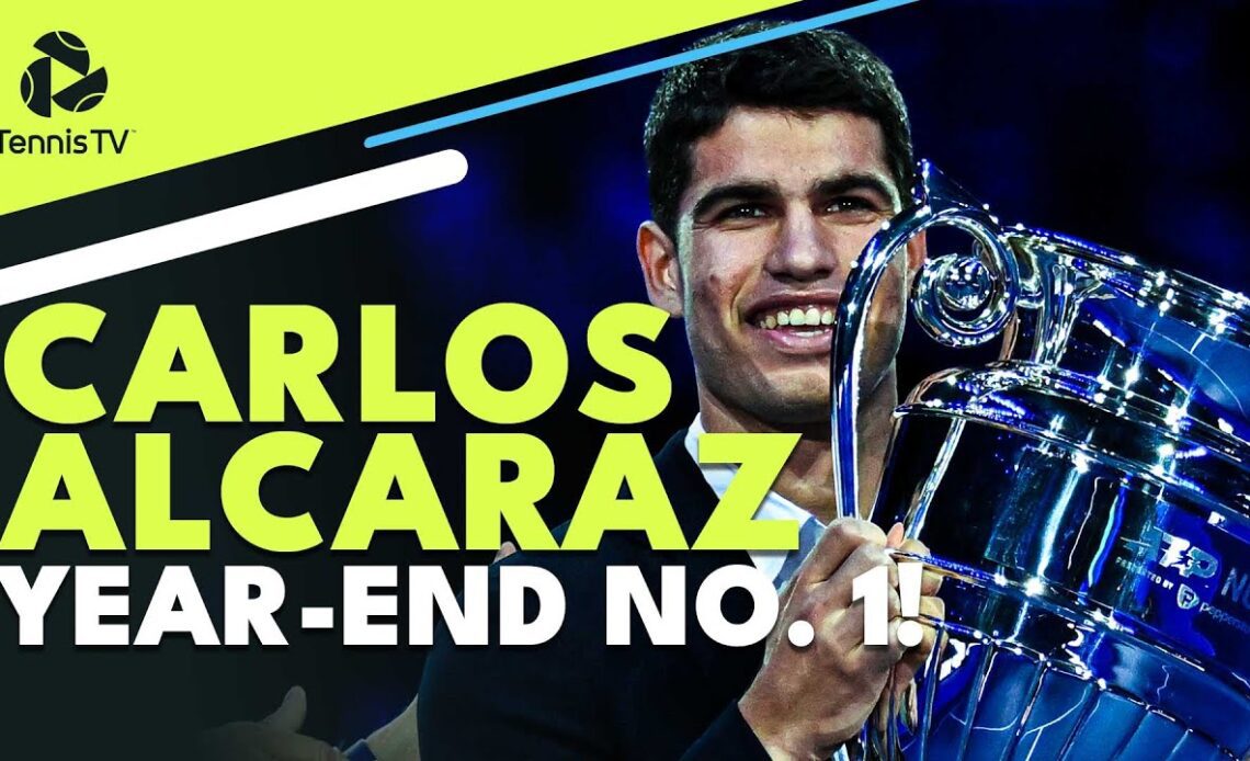 Carlos Alcaraz: The Youngest EVER Year-End ATP No. 1!