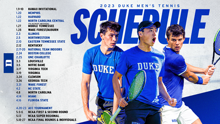 Duke Announces Spring Slate - Duke University