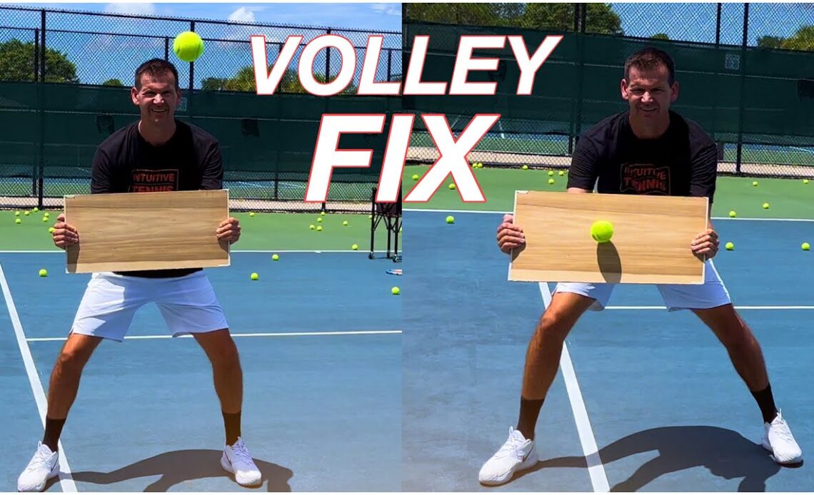 Elbow Correction Drills for Forehand & Backhand Volleys 🪵