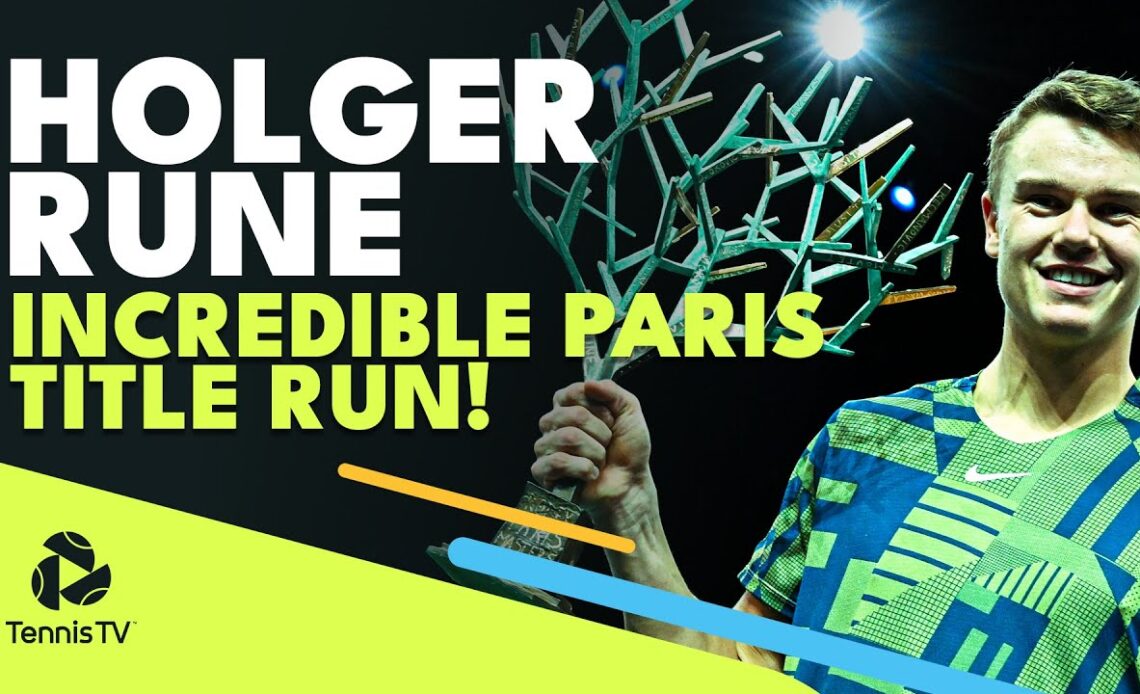 Five Top 10 Wins In-A-Row 🤯 Holger Run's INSANE Paris Title Run!
