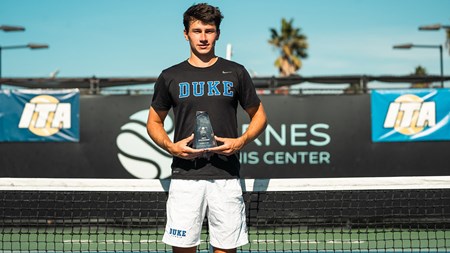 Johns Honored with Sportsmanship Award at ITA National Fall Championships