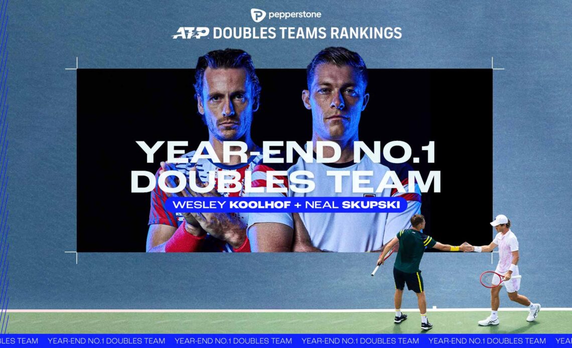 Koolhof/Skupski Claim Year-End No. 1 Pepperstone ATP Doubles Team Ranking | ATP Tour
