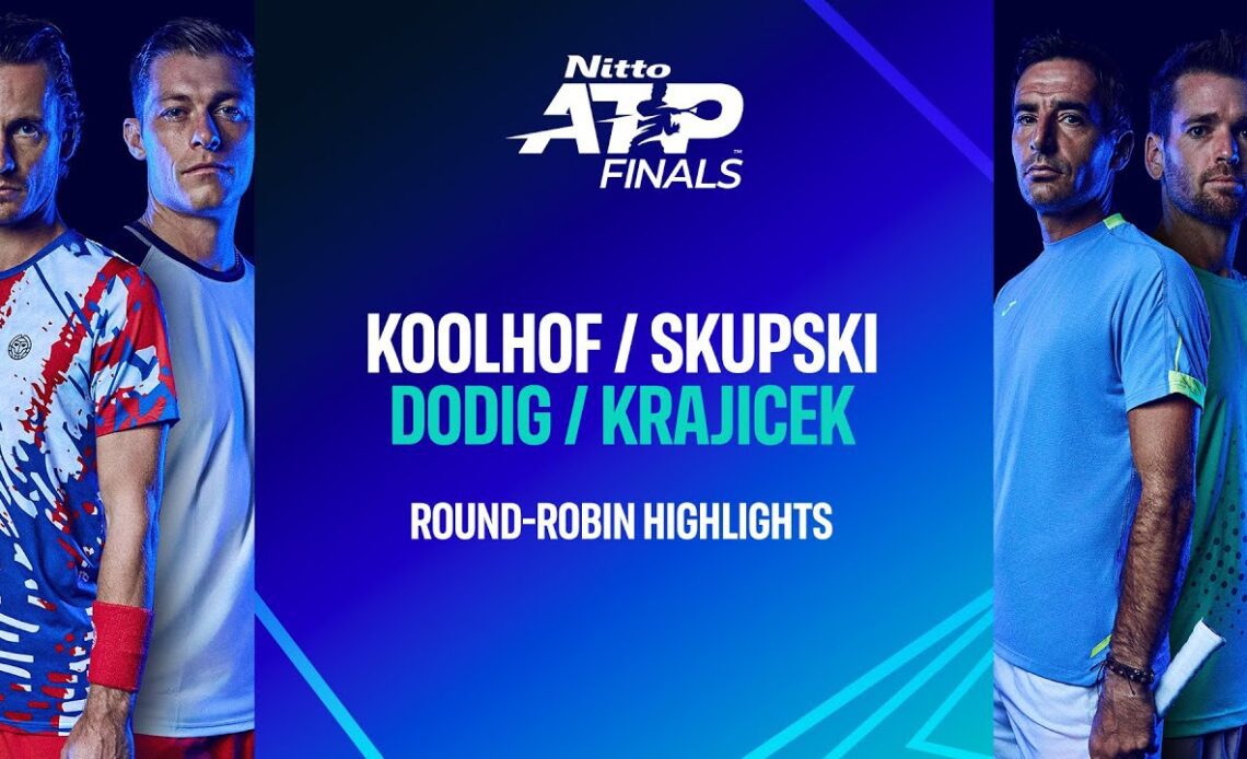 Koolhof/Skupski vs Dodig/Krajicek | Nitto ATP Finals