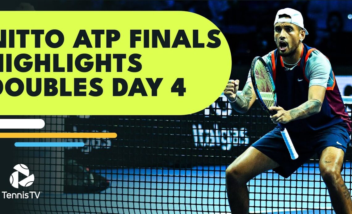 Kyrgios/Kokkinakis & Mektic/Pavic Feature | Nitto ATP Finals 2022 Doubles Highlights Day 4