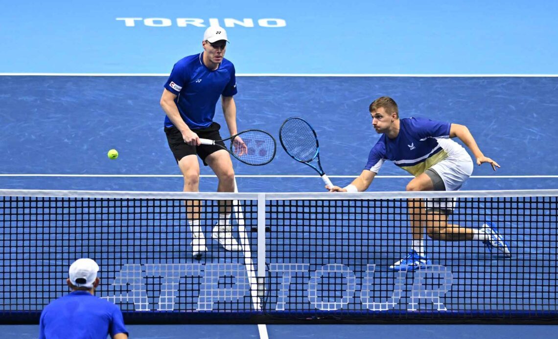 Lloyd Glasspool/Harri Heliovaara Clinch Debut Win In Turin | ATP Tour