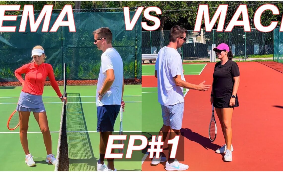 Maci vs Ema | D1 College Rematch EP 1 Getting Started