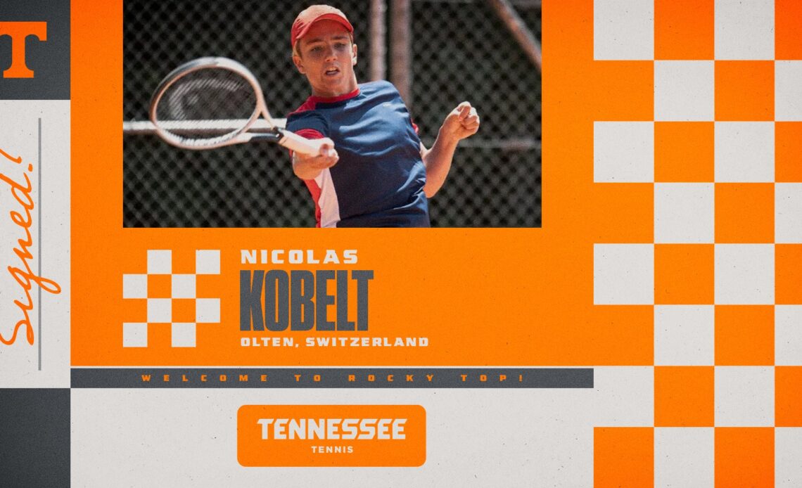 Nicolas Kobelt Signs with Tennessee Tennis