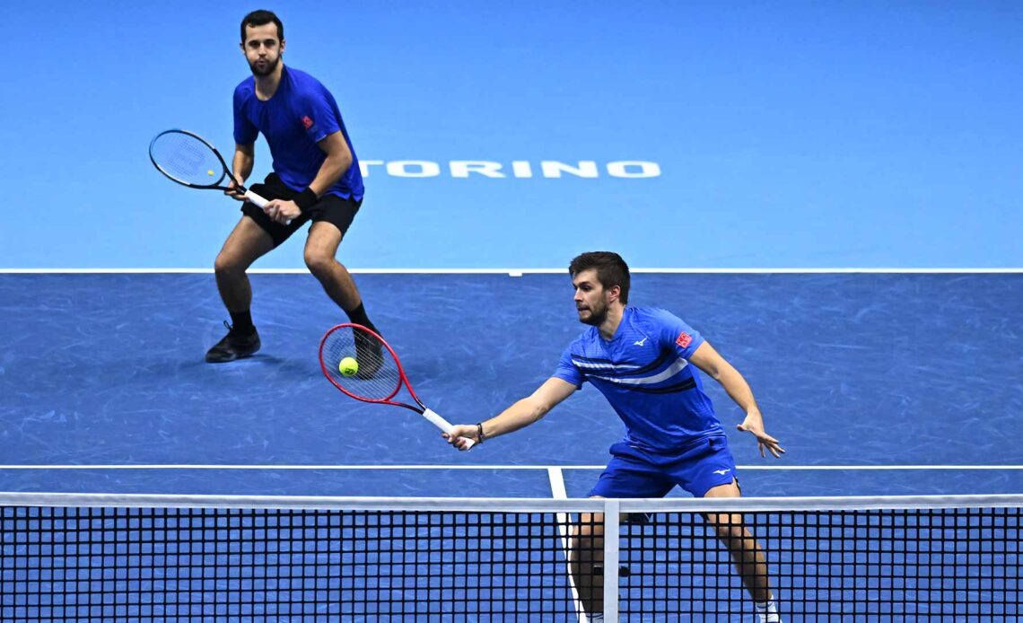 Nikola Mektic/Mate Pavic Outlast Ivan Dodig/Austin Krajicek In Turin Tussle | ATP Tour