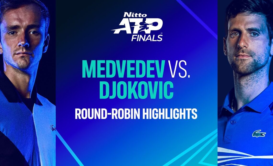 Novak Djokovic vs Daniil Medvedev | Nitto ATP Finals