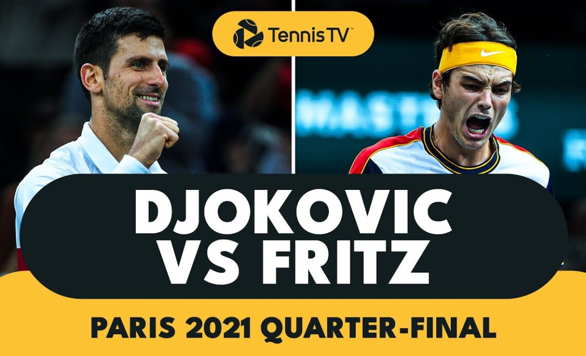 Novak Djokovic vs Taylor Fritz Highlights | Paris 2021 Quarter-Final