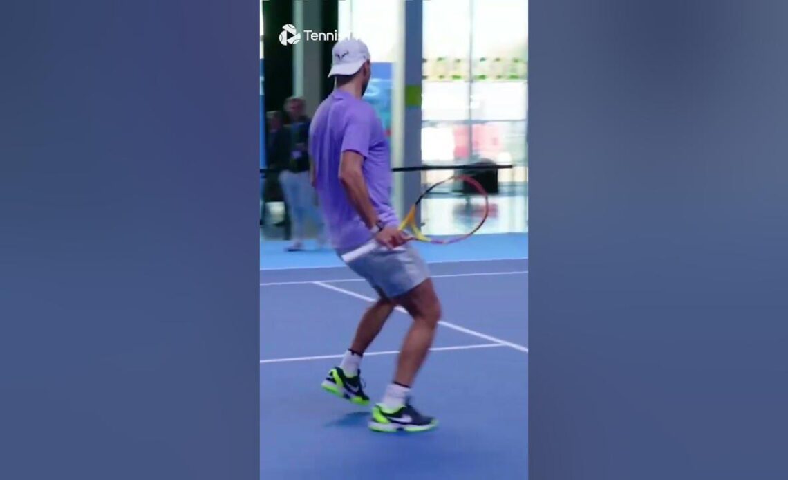 Rafa Nadal’s Football Skills Are Elite 💯