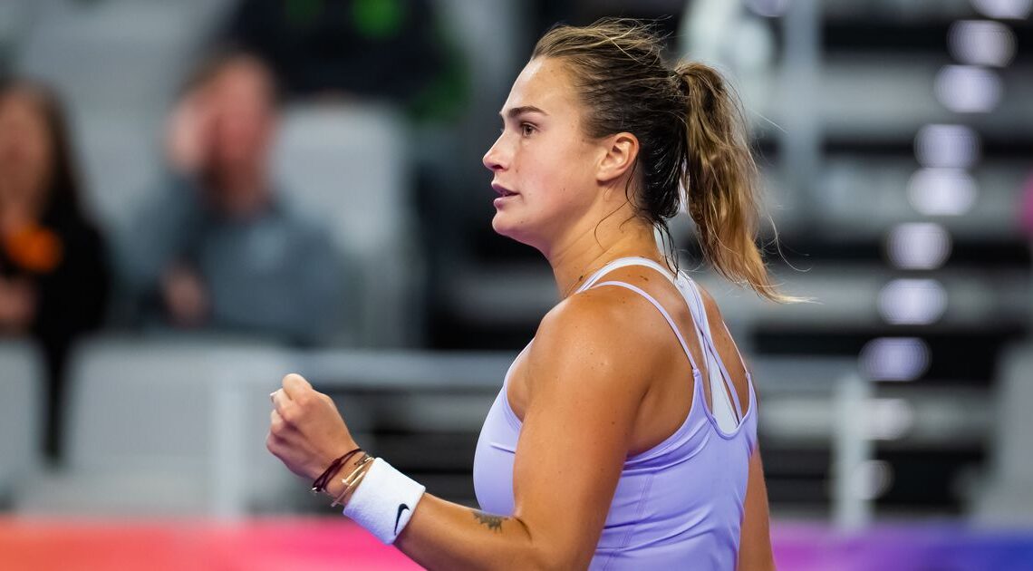 Sabalenka outlasts Jabeur on opening night of WTA Finals