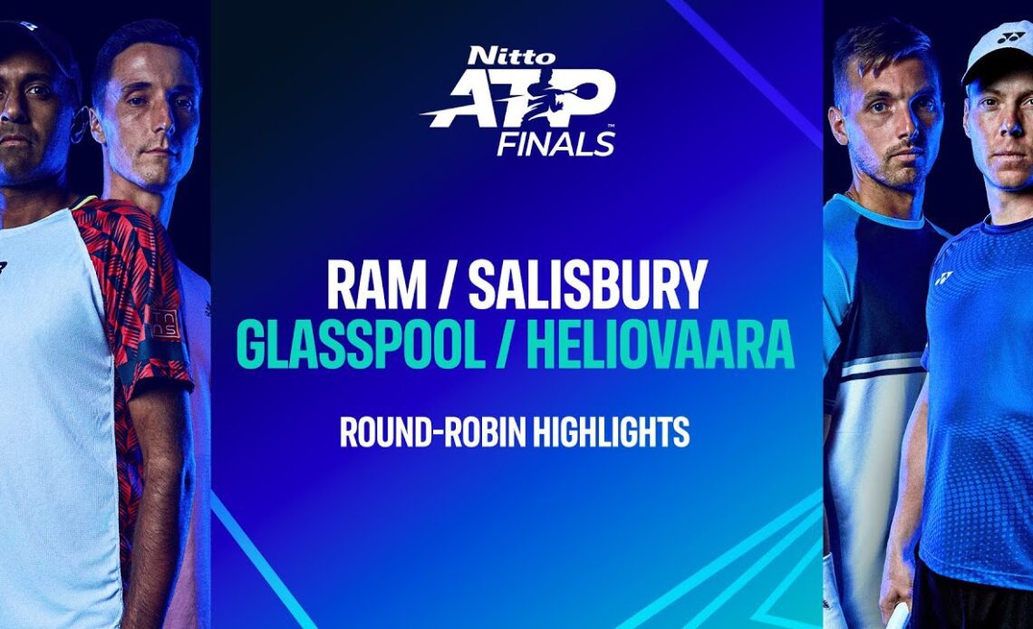 Salisbury/Ram vs. Glasspool/Heliovaara | Nitto ATP Finals Highlights