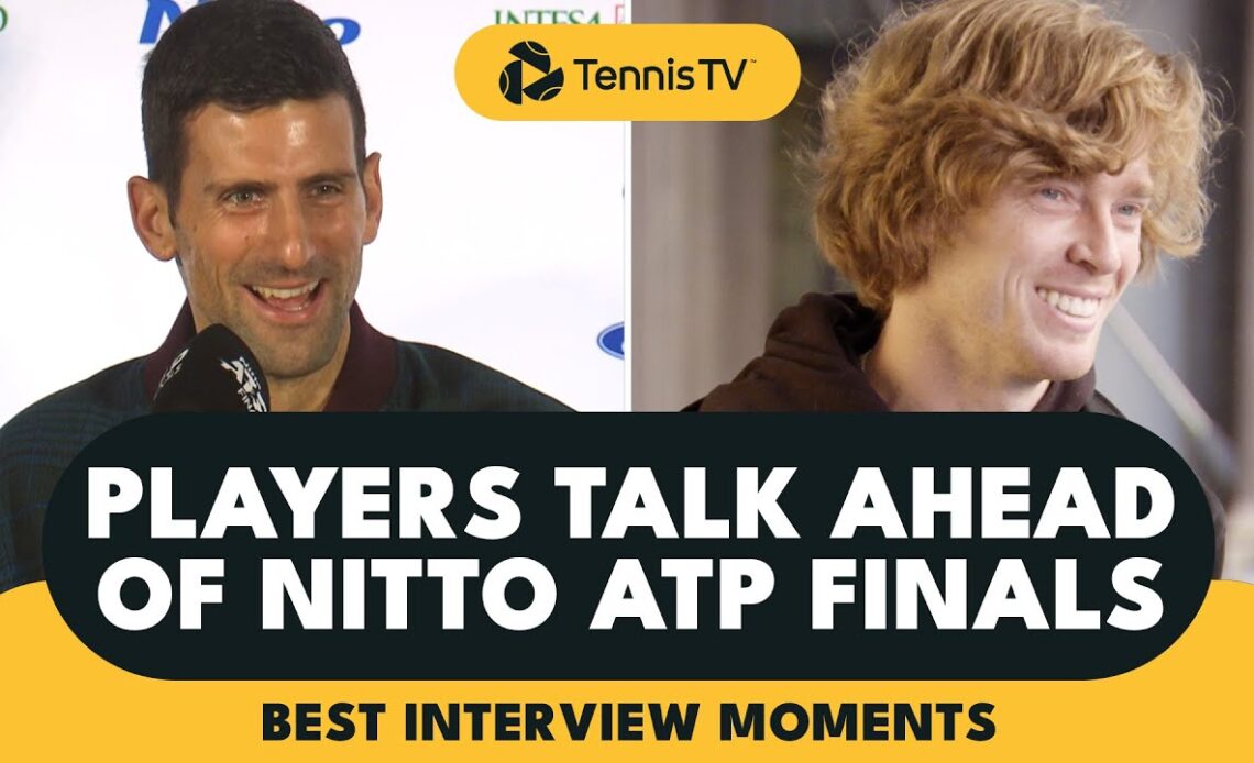 Singles Players Speak Ahead of Nitto ATP Finals 2022 🗣