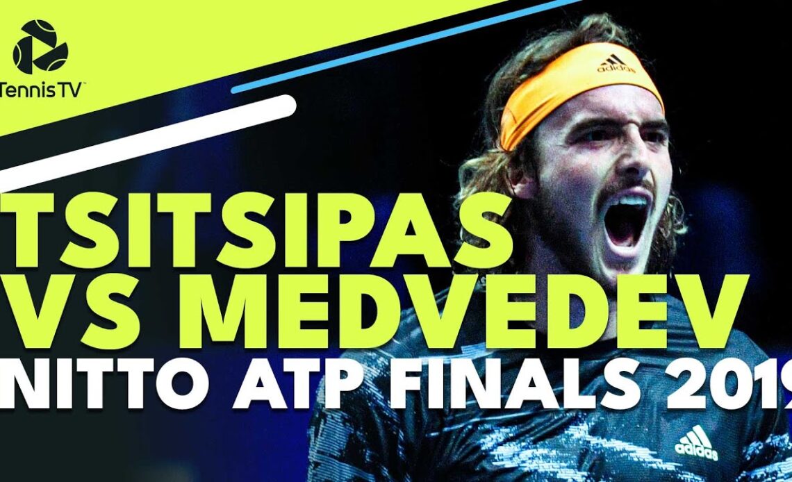 Stefanos Tsitsipas vs Daniil Medvedev | Nitto ATP Finals 2019 Extended Highlights