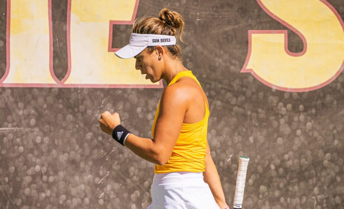 Sun Devils Go a Perfect 4-For-4 in Singles on Day 1 of the Thunderbird Invitational