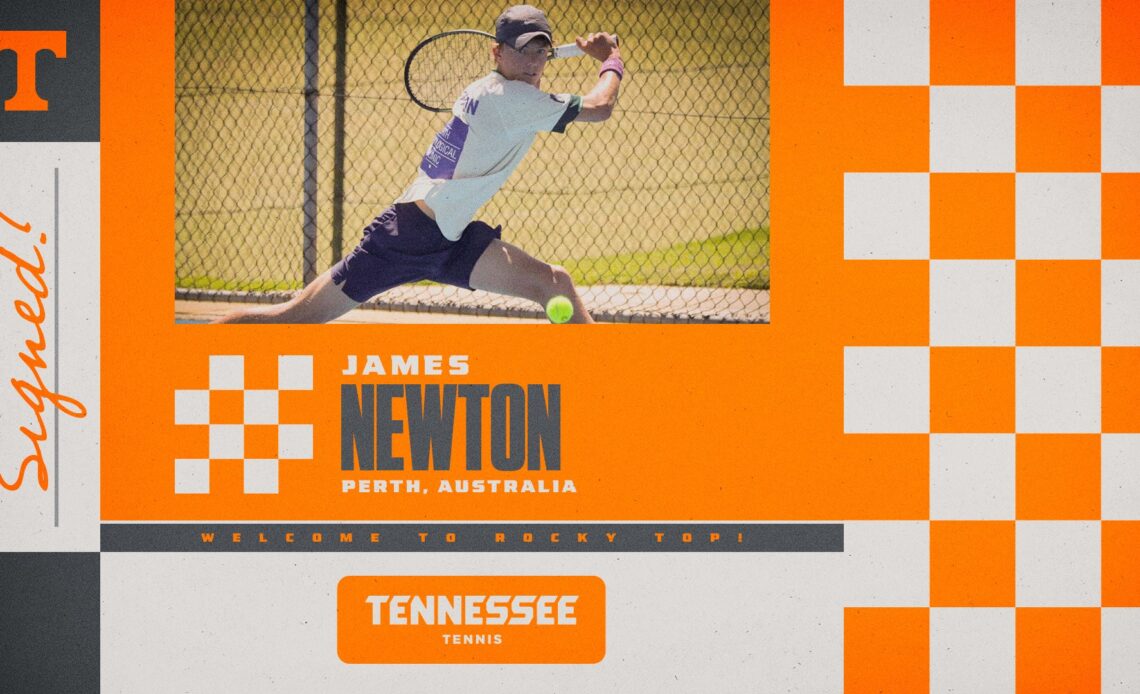 Tennessee Tennis Signs Aussie James Newton to 2023 Class