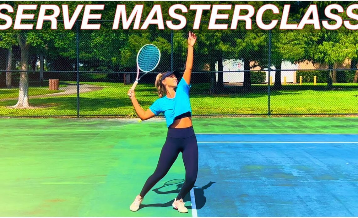 Tennis Serve Masterclass with D1 Player Sara