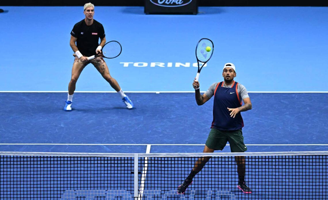 Thanasi Kokkinakis/Nick Kyrgios Flick The Switch! Aussies Seal Comeback Win In Turin | ATP Tour
