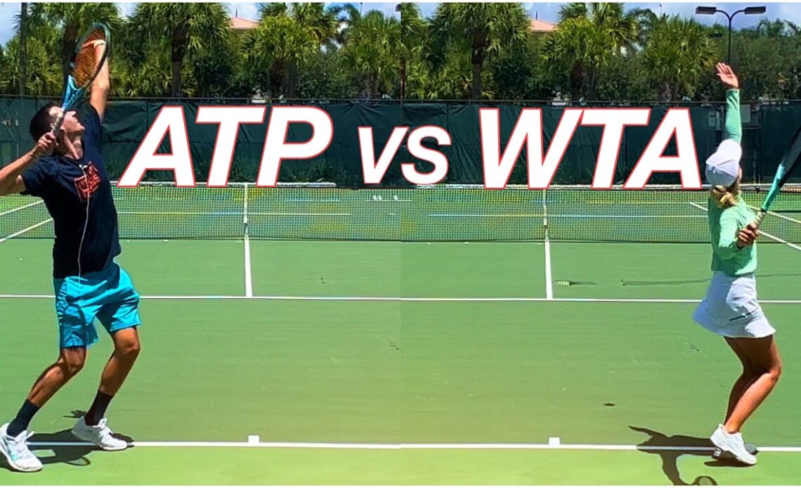 The BIGGEST Difference Between Men’s & Women’s Professional Tennis | ATP vs WTA