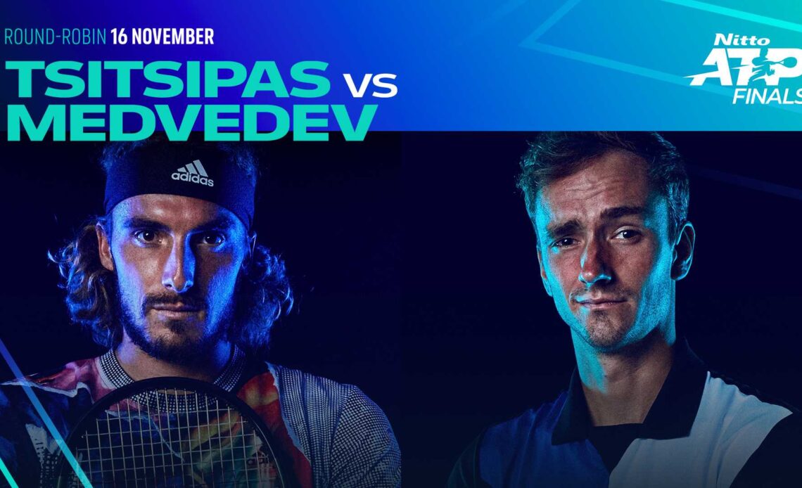 Tsitsipas, Medvedev Meet Again In Turin | ATP Tour