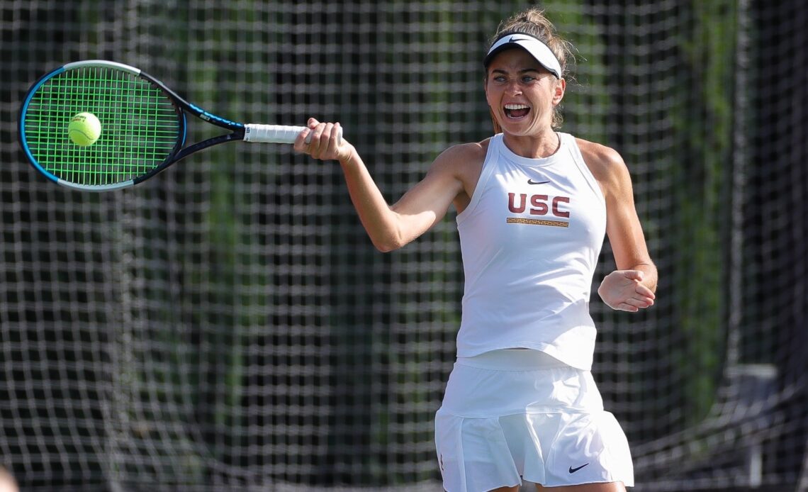 USC Women’s Tennis Gears Up for Action Packed Week of Play