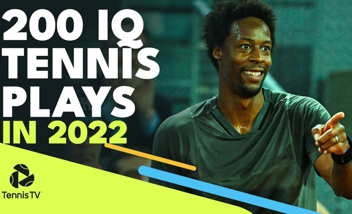 200 IQ Tennis Plays In 2022 🧐