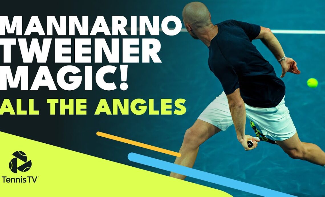 Adrian Mannarino Epic Early-Season Tweener! All The Angles & Reaction | United Cup 2023