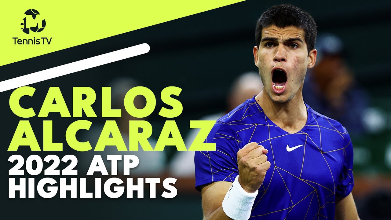 Carlos Alcaraz's BREATHTAKING Season! | 2022 ATP Highlight Reel - VCP ...