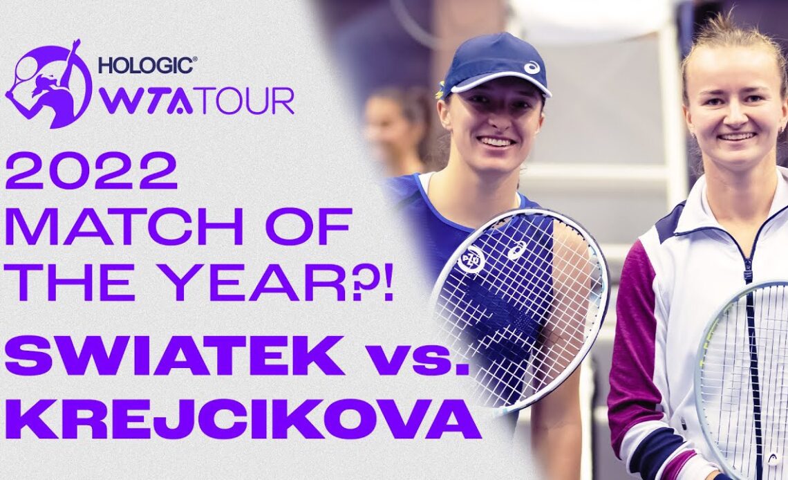 FULL MATCH | Iga Swiatek vs. Barbora Krejcikova in the WTA FINAL of 2022 Ostrava!!!
