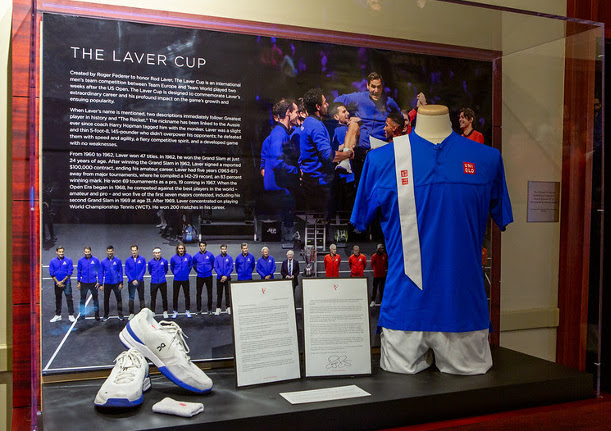 Federer's Final Outfit on Display at Hall of Fame