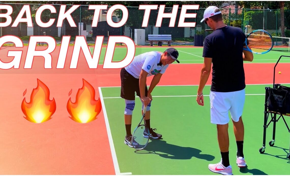 First Intuitive Tennis YouTube Student Comes Back for Lessons