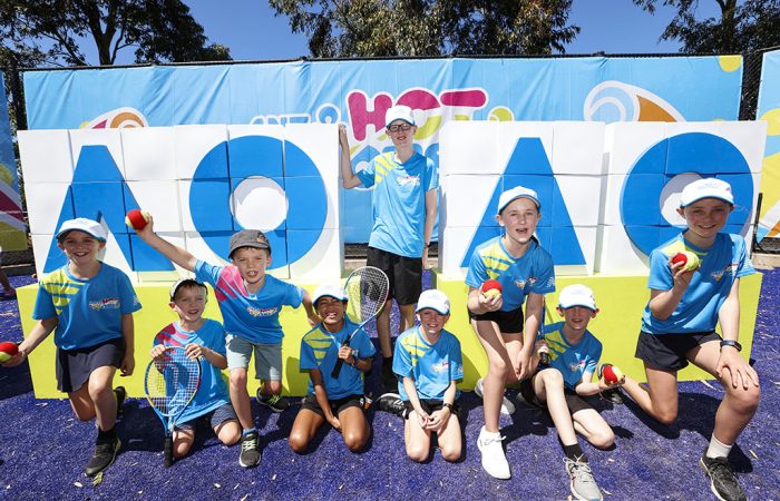 Kids Tennis Day returns at Australian Open 2023 | 20 December, 2022 | All News | News and Features | News and Events