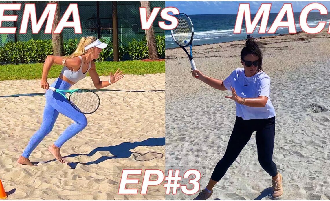 Maci vs Ema | EP 3 Tennis Fitness