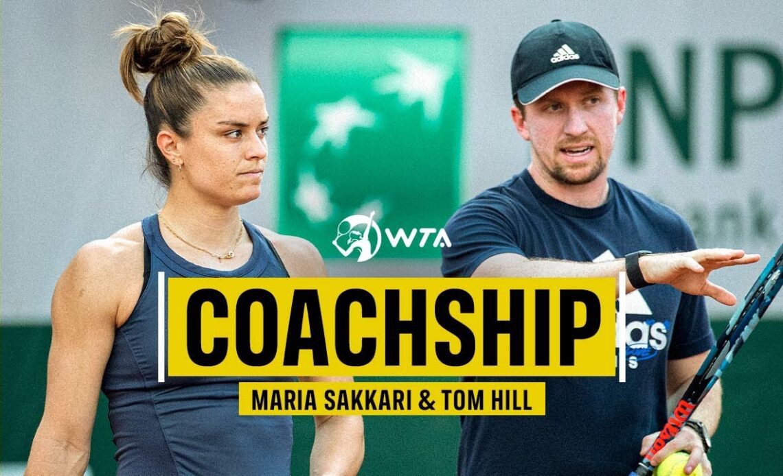 Maria Sakkari & coach Tom Hill take on COACHSHIP 🤝