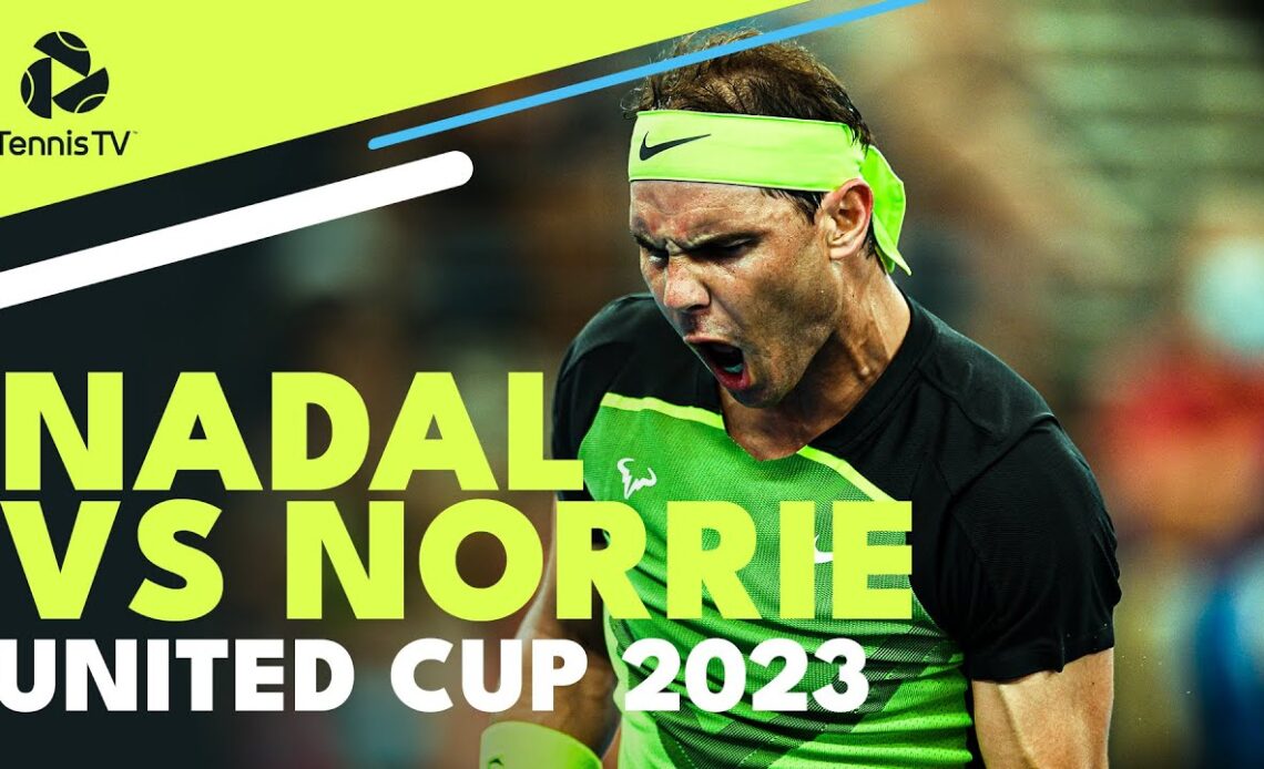 Rafael Nadal Battles Cam Norrie | United Cup 2023 Highlights
