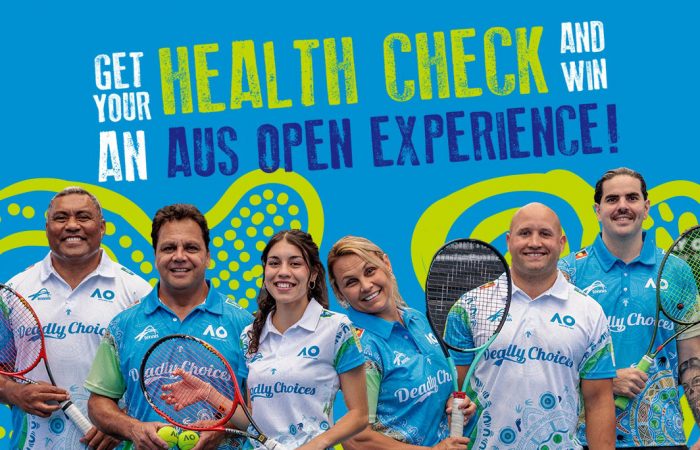 Tennis Australia partners with Deadly Choices to promote health and wellbeing | 23 December, 2022 | All News | News and Features | News and Events