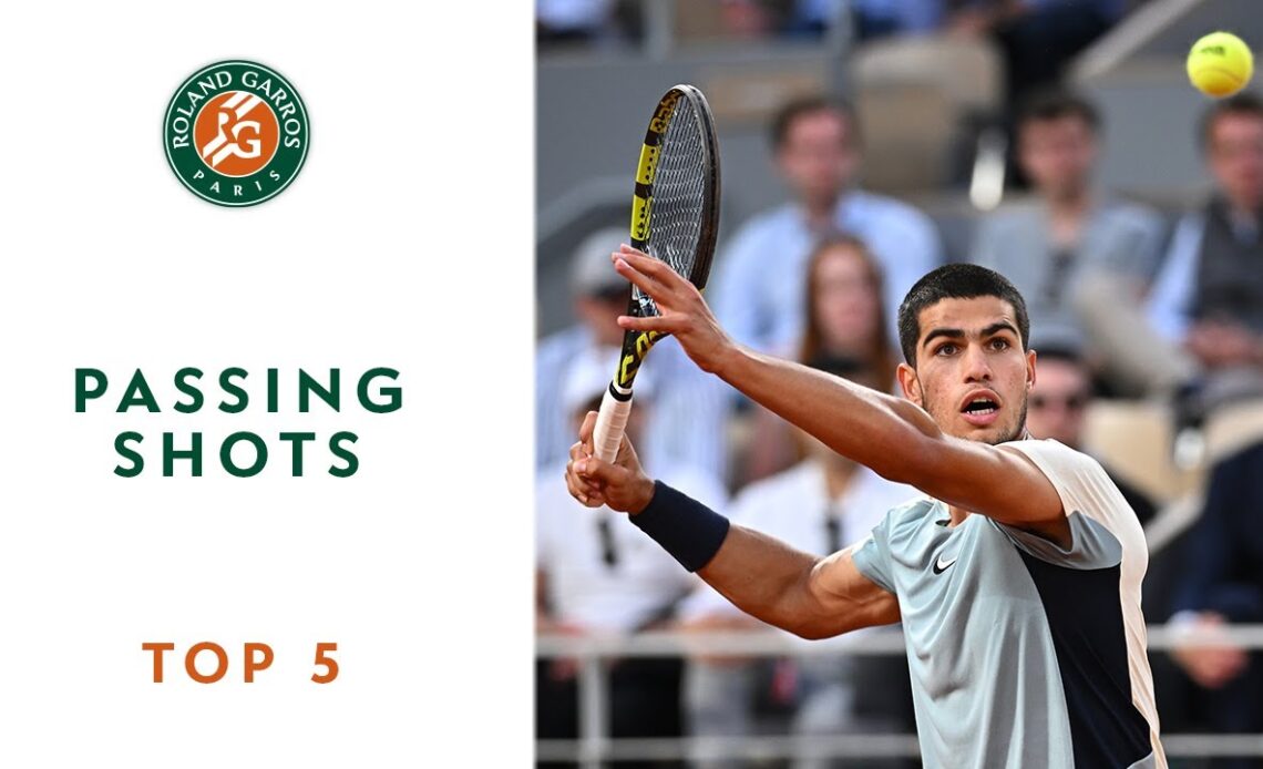 Top 5 Passing Shots of 2022 | Roland-Garros