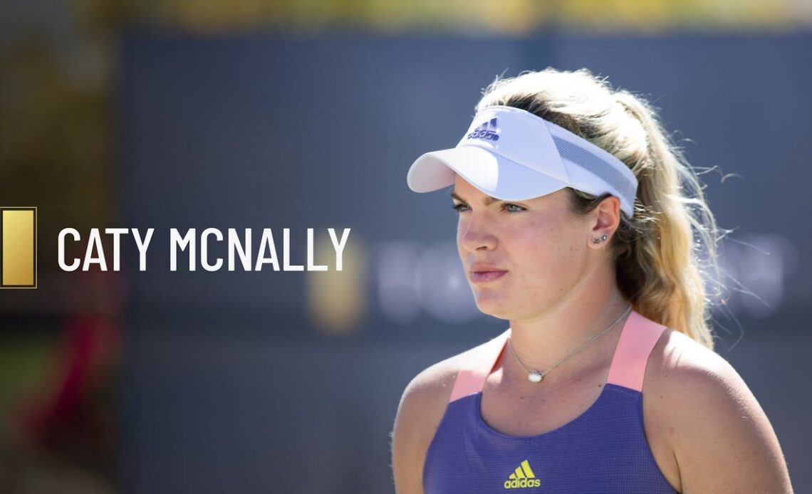 WTA x TopCourt Tutorial: Caty McNally shares her Volley 101 tips 🎾
