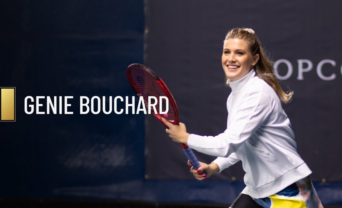 WTA x TopCourt Tutorial: Genie Bouchard reveals her top tennis drills 💪
